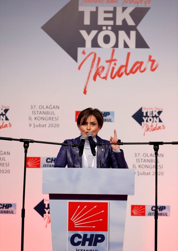 a Canan Kaftancıoğlu yeniden İstanbul İl Başkanı seçildi