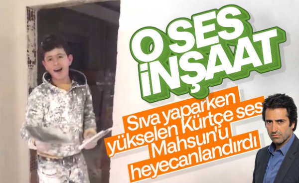 İnşaatta söylediği şarkıyla tanınan Murat: Sanatçı olmak isterim