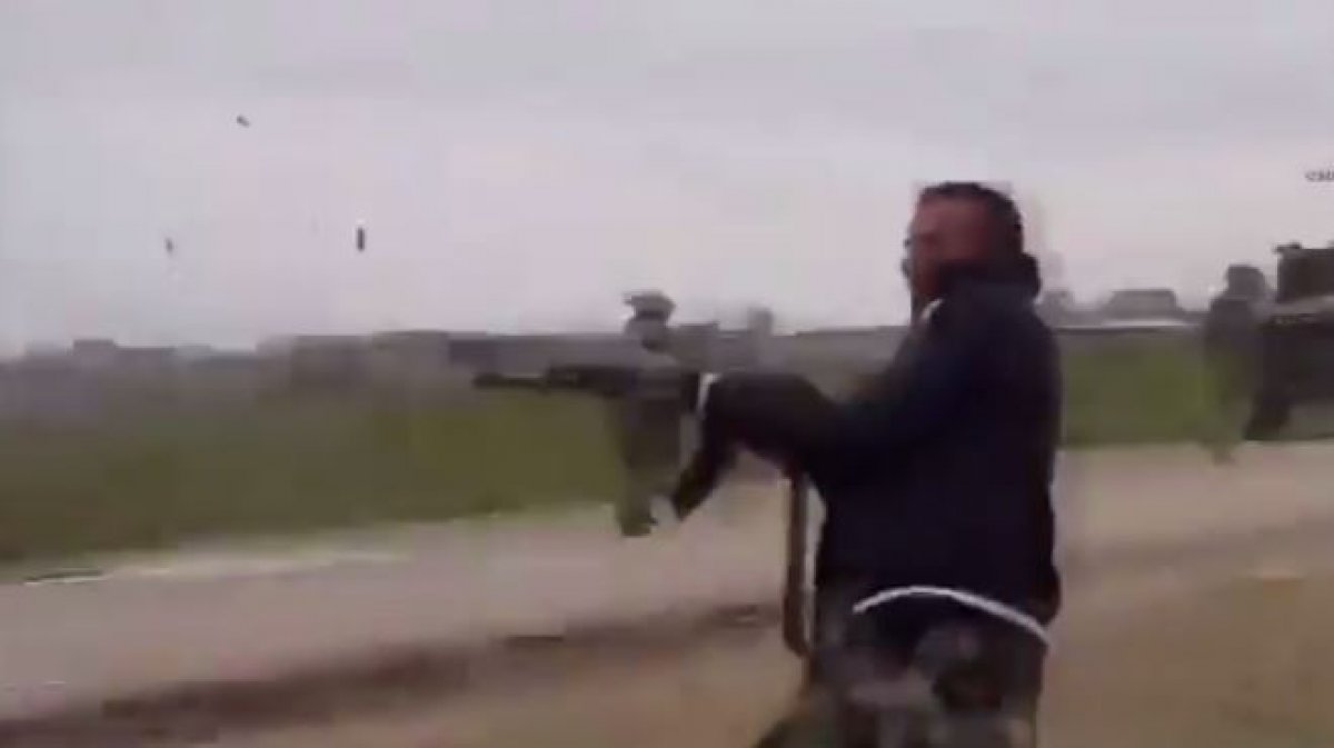 Amerikan askerleriyle rejim güçleri çatıştı