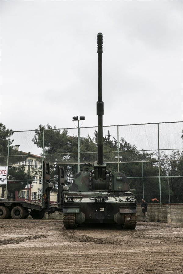 Suriye sınırına askeri sevkiyat