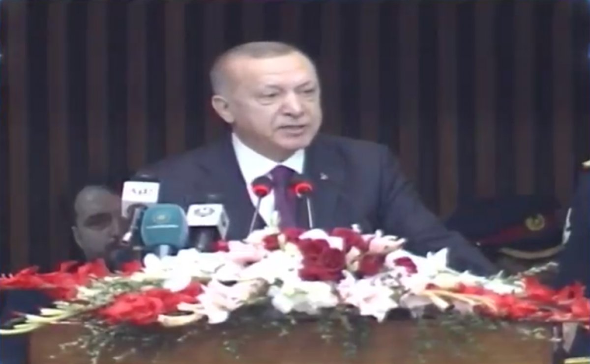 Erdoğan'ın Pakistan Meclisi'nde alkışlanan sözleri