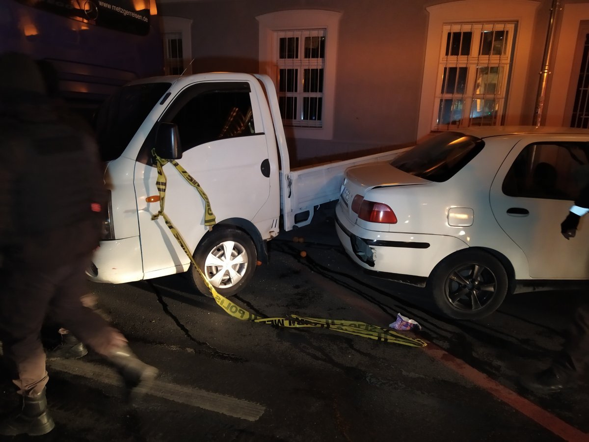 Polisten kaçan araç zincirleme trafik kazasına sebep oldu