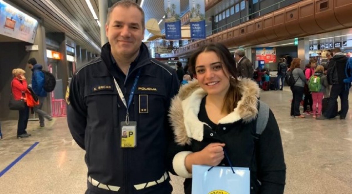 Milli kayakçı Sıla Kara, Slovenya'da 'kahraman' oldu