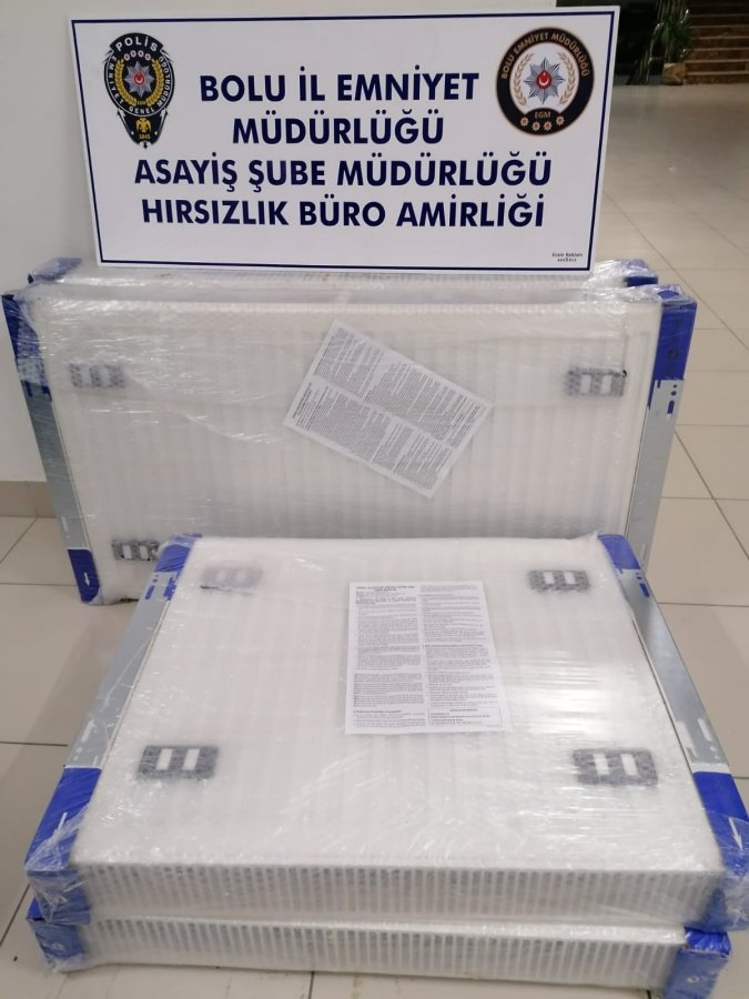 Bolu'da hırsızlar, onlarca kalorifer peteğini çaldı