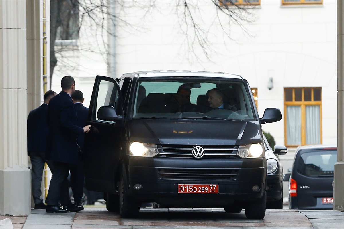 Türk ve Rus heyetlerinin ikinci gün görüşmesi sona erdi