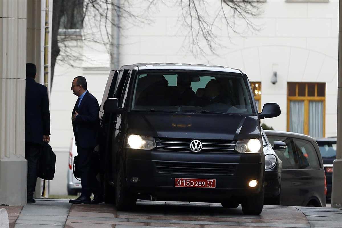 Türk ve Rus heyetlerinin ikinci gün görüşmesi sona erdi