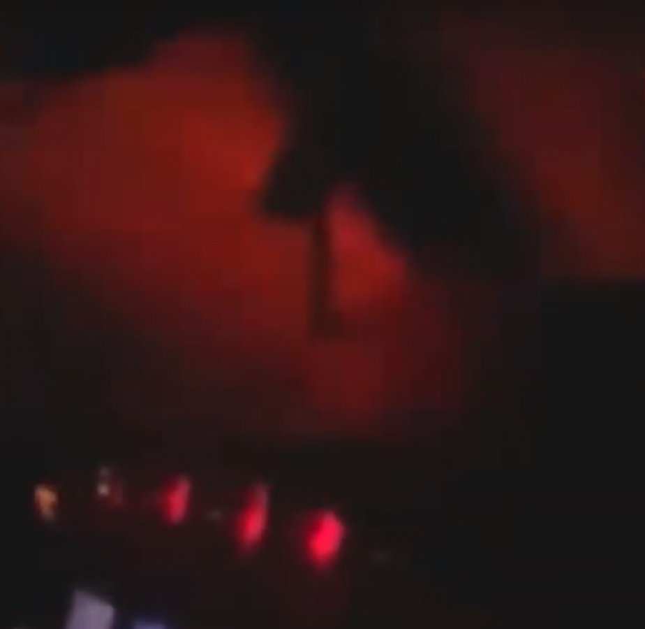 d Aziz Elmo Ateşi pilot tarafından görüntülendi