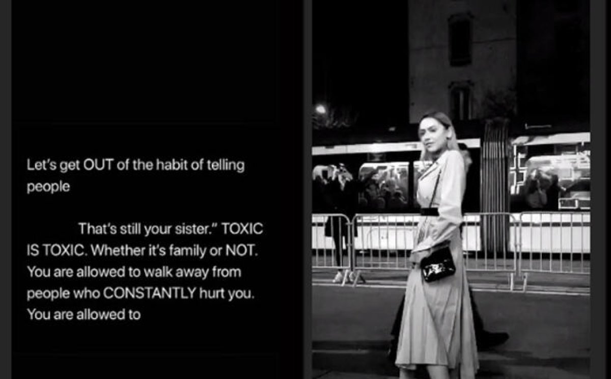 Hadise'den, Hülya Açıkgöz paylaşımı