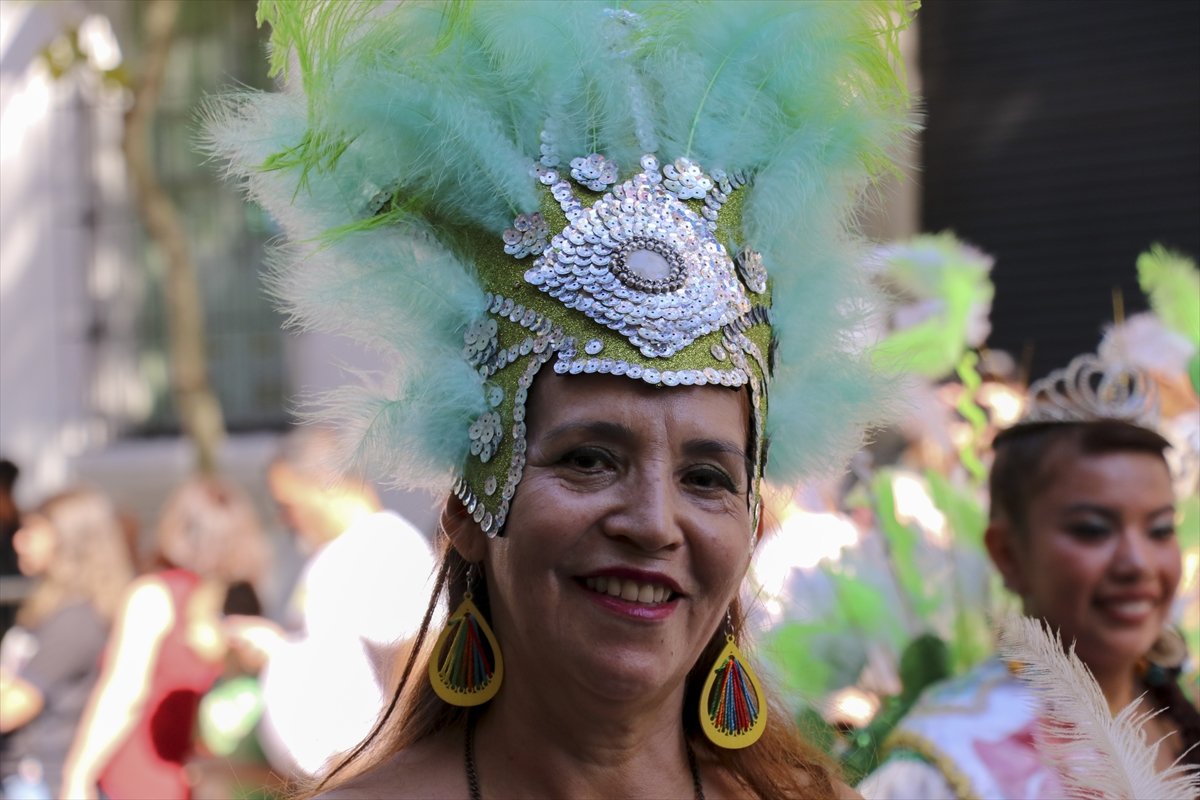 a Buenos Aires'te karnaval coşkusu