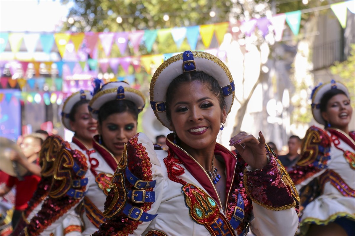 a Buenos Aires'te karnaval coşkusu