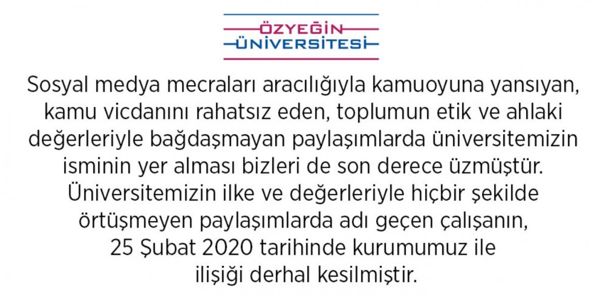 Atakan için pedofili açıklamalar yapan çalışan kovuldu