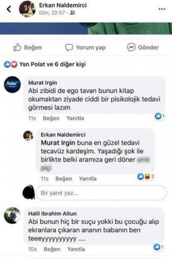 Atakan için pedofili açıklamalar yapan çalışan kovuldu