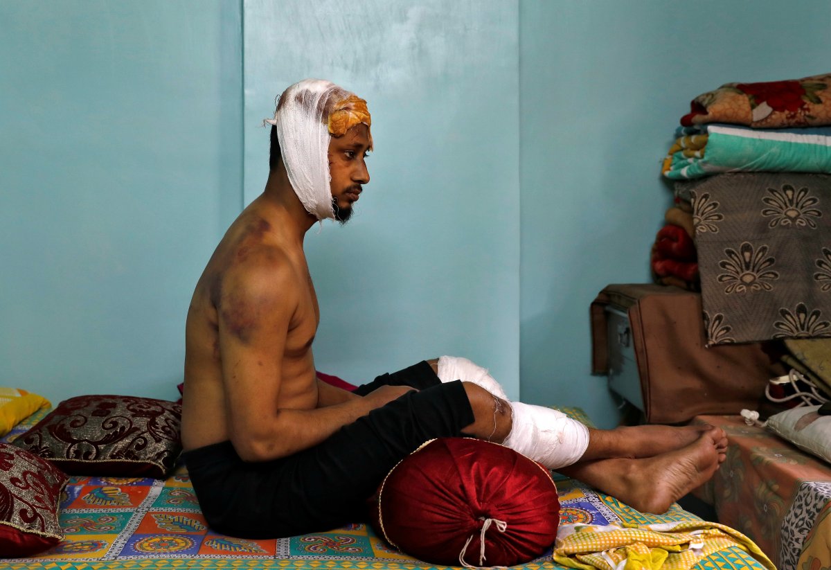 r Hindistan'da öldüresiye dövülen Müslüman, dehşeti anlattı