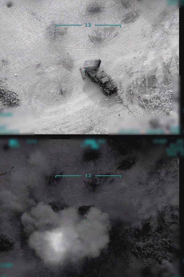 a Rejim güçleri havadan ve karadan vuruluyor