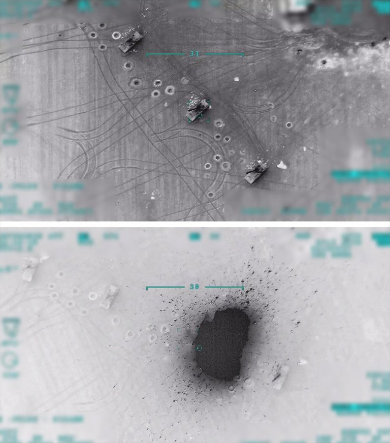 a Rejim güçleri havadan ve karadan vuruluyor