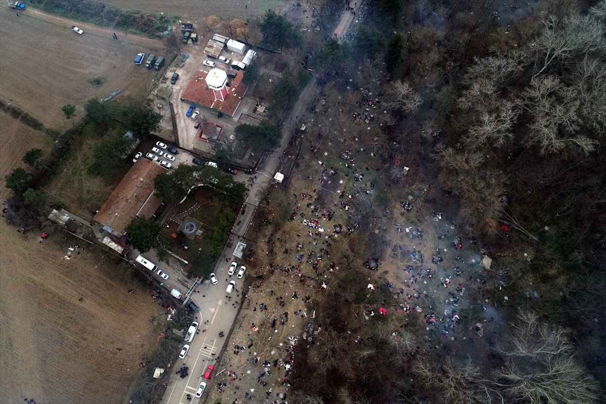 Avrupa sınırına yoğun göçmen akını
