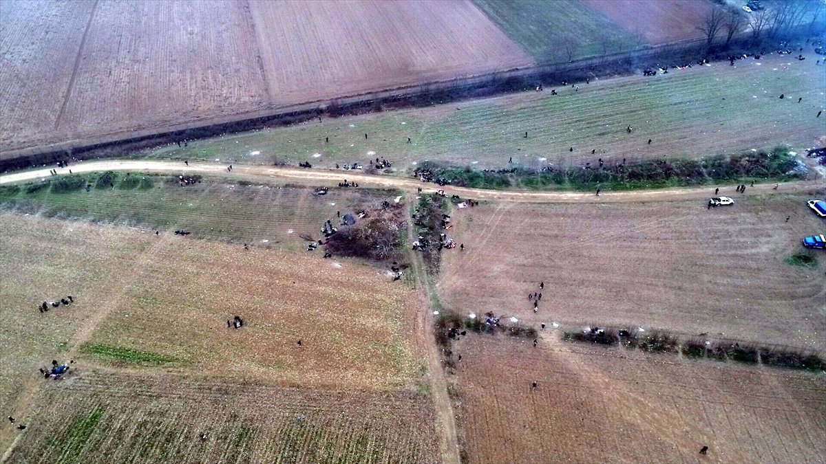Avrupa sınırına yoğun göçmen akını