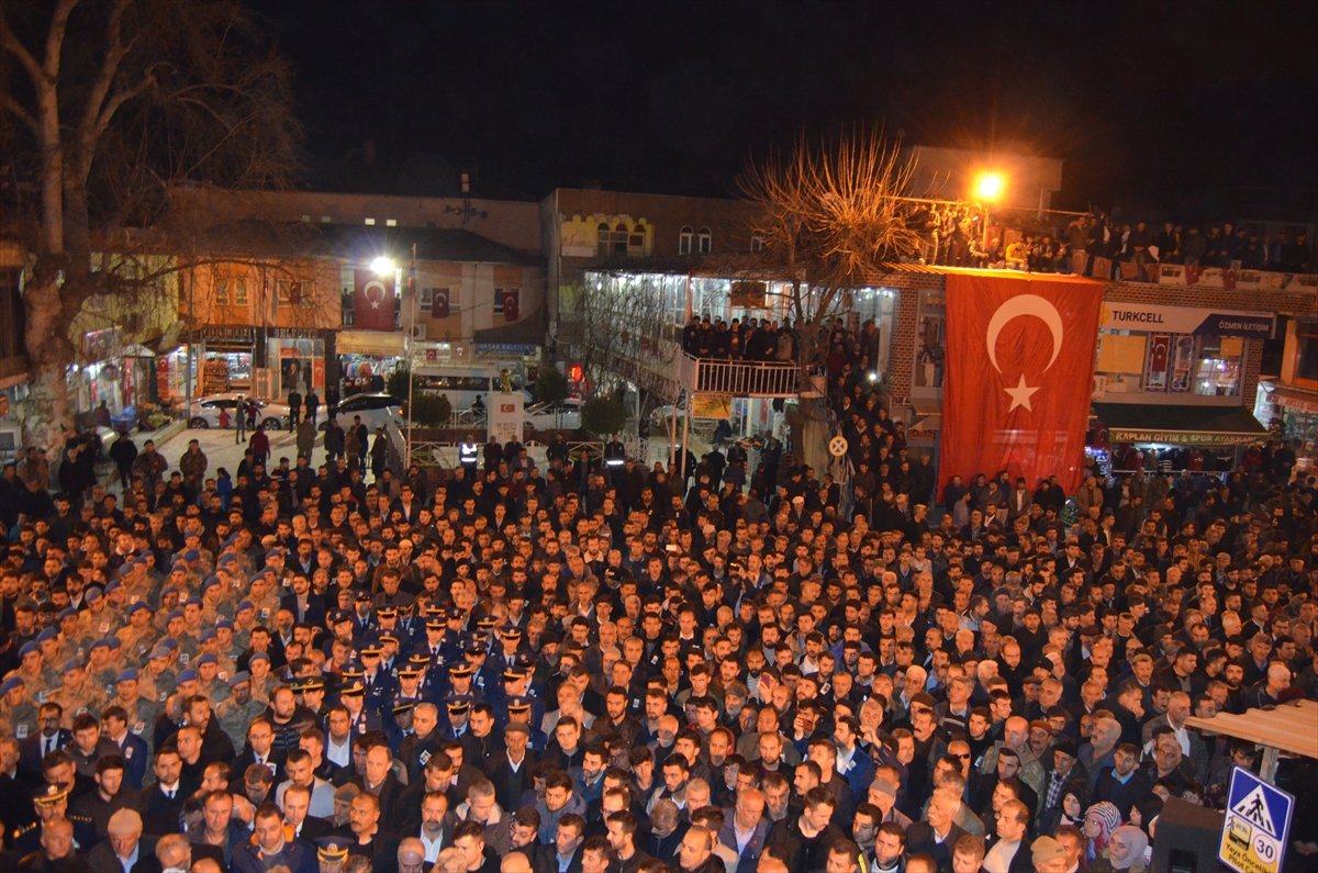Batman şehidini uğurladı