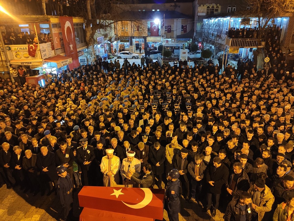 Batman şehidini uğurladı