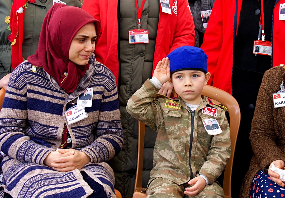 İdlib şehidi Eyüp Gülaştı'ya Samsun'da veda