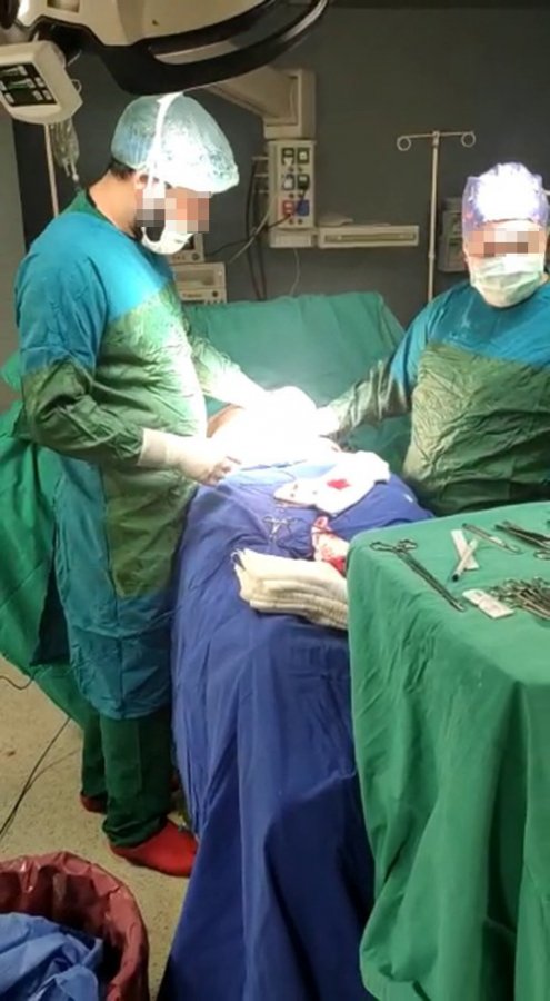 Pendik'te hastanede yetkisiz estetik ameliyatı