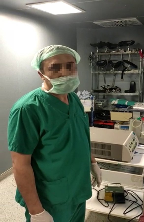 Pendik'te hastanede yetkisiz estetik ameliyatı