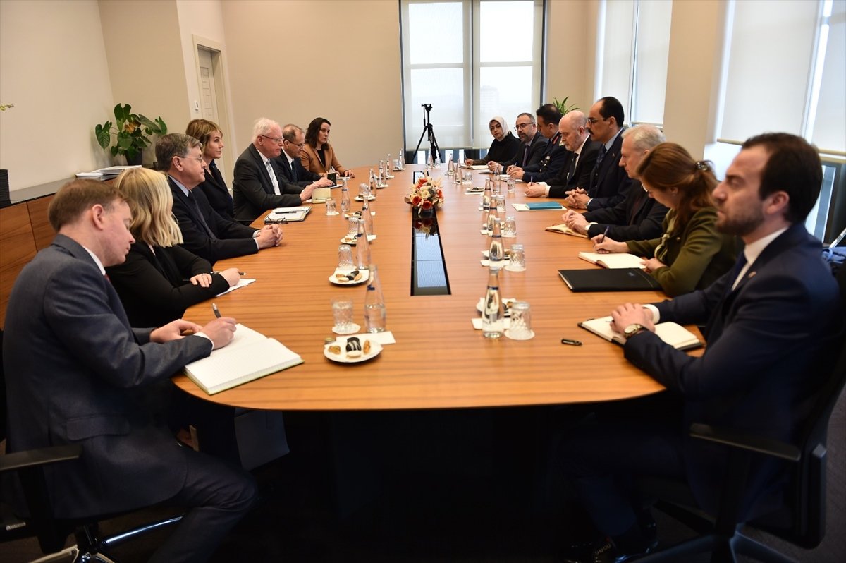 a Kalın, ABD'li yetkililerle İdlib'i görüştü