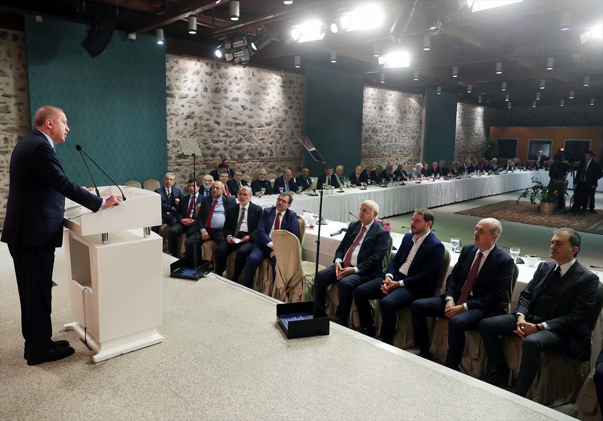 a Cumhurbaşkanı Erdoğan, tartışılan konuşmasını yorumladı