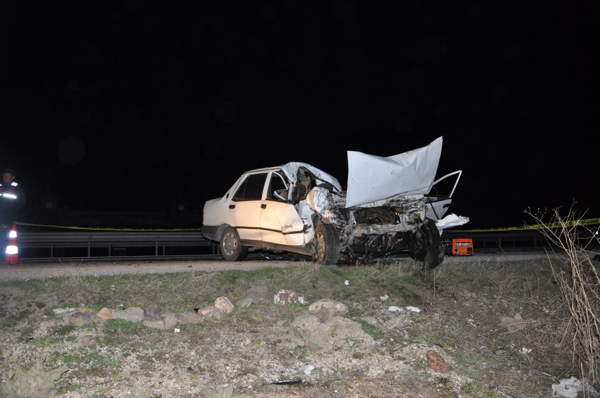 Afyonkarahisar'da trafik kazası: 1 ölü