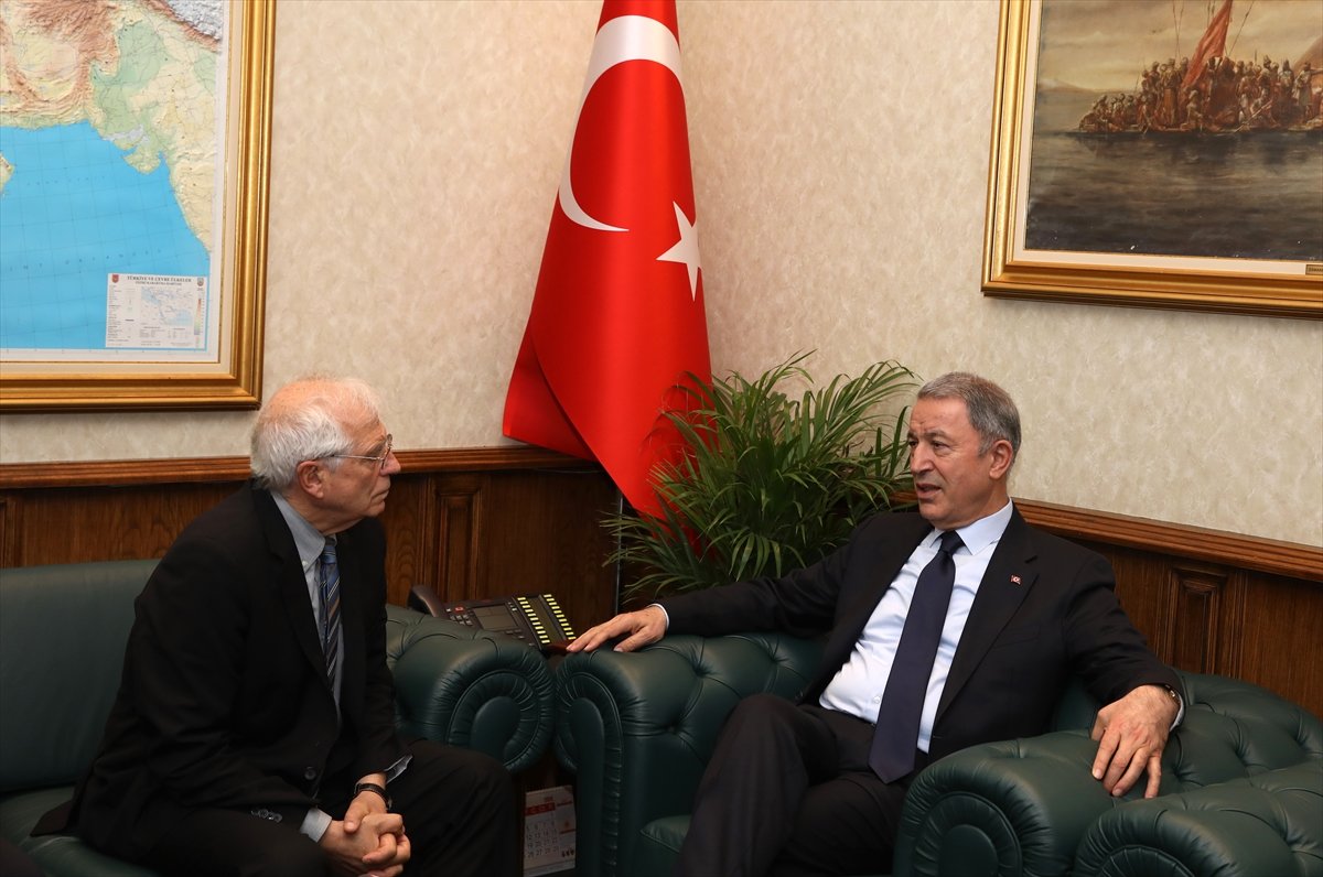 a Akar, AB heyetiyle görüştü