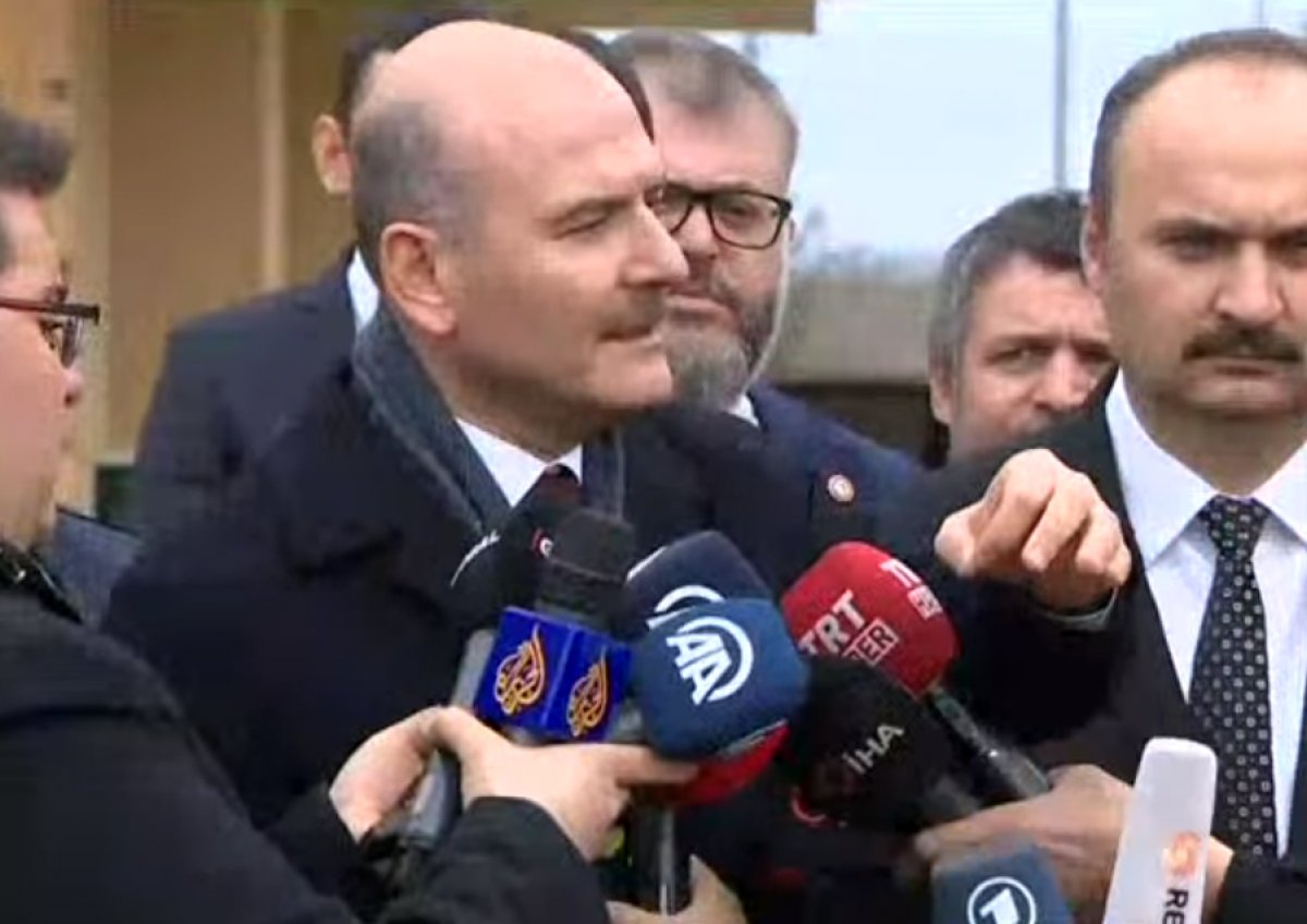 Bakan Süleyman Soylu, muhabirle tartıştı