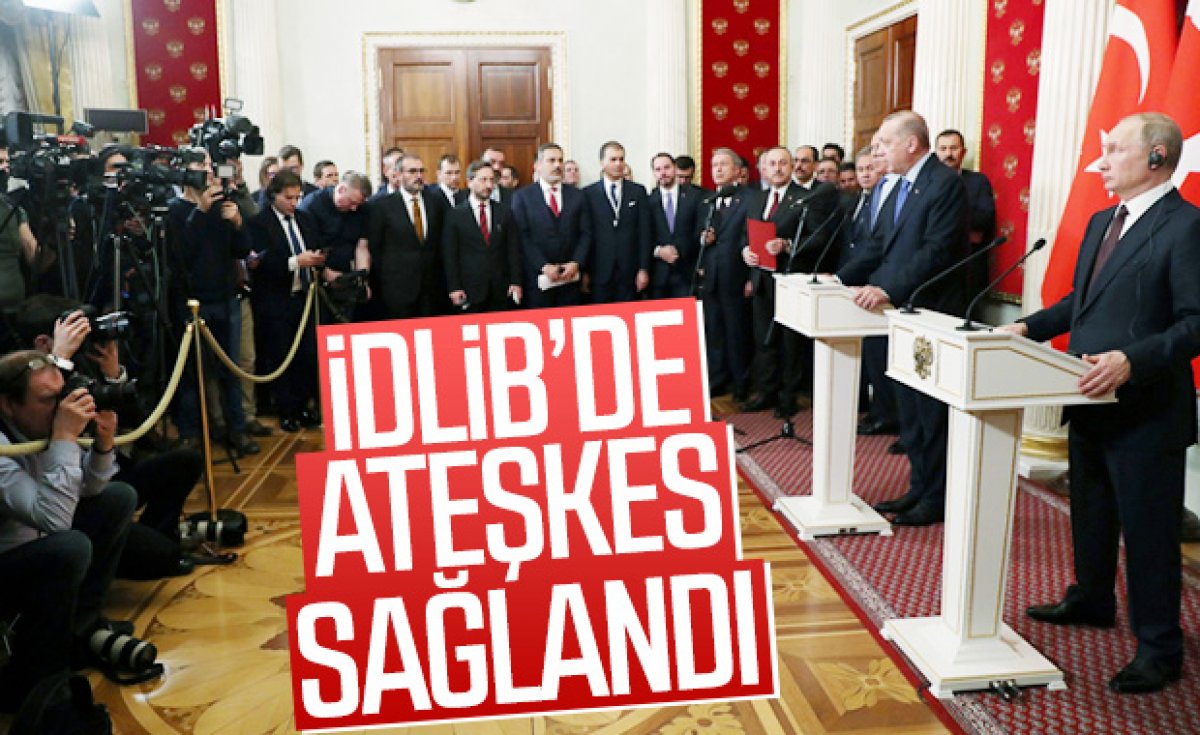 İdlib'deki ateşkes devreye girdi