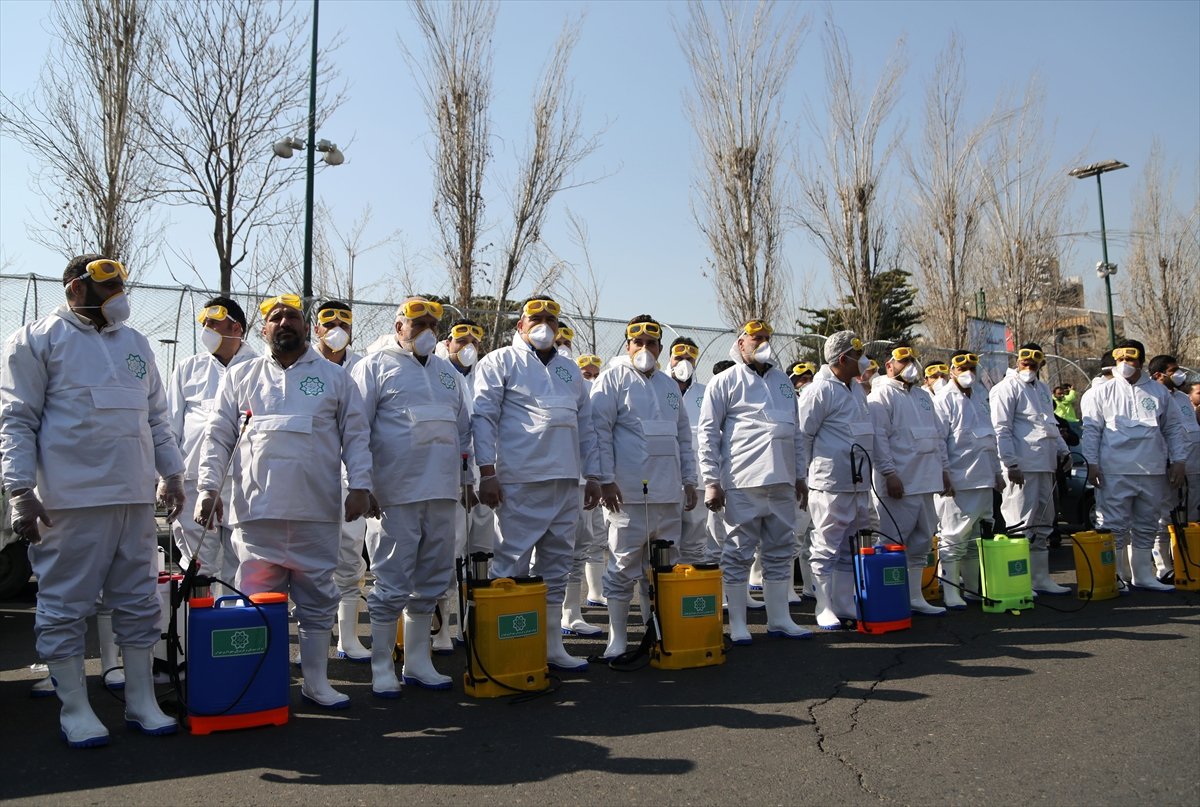 a İran'da koronavirüs önlemleri