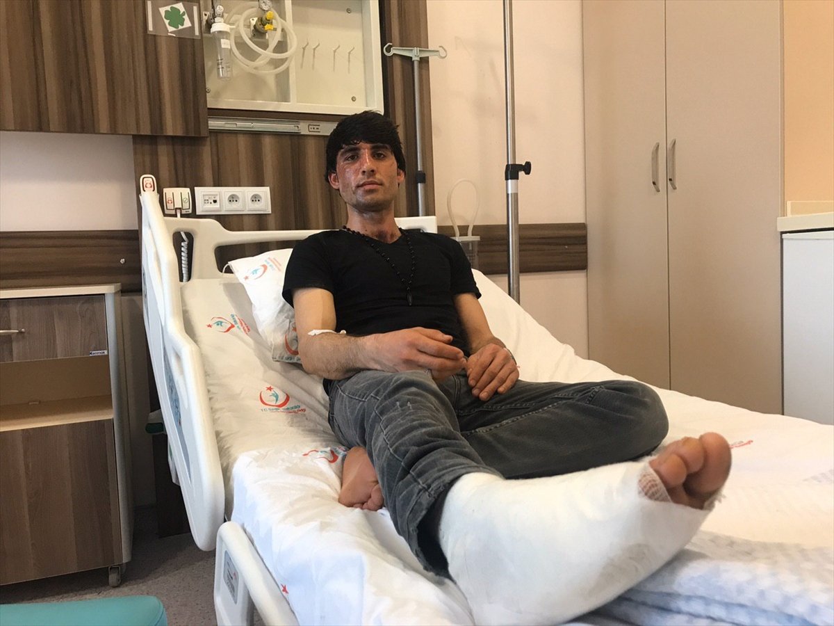 Yunan sınır polisi, sığınmacının üzerine kaynar su döktü