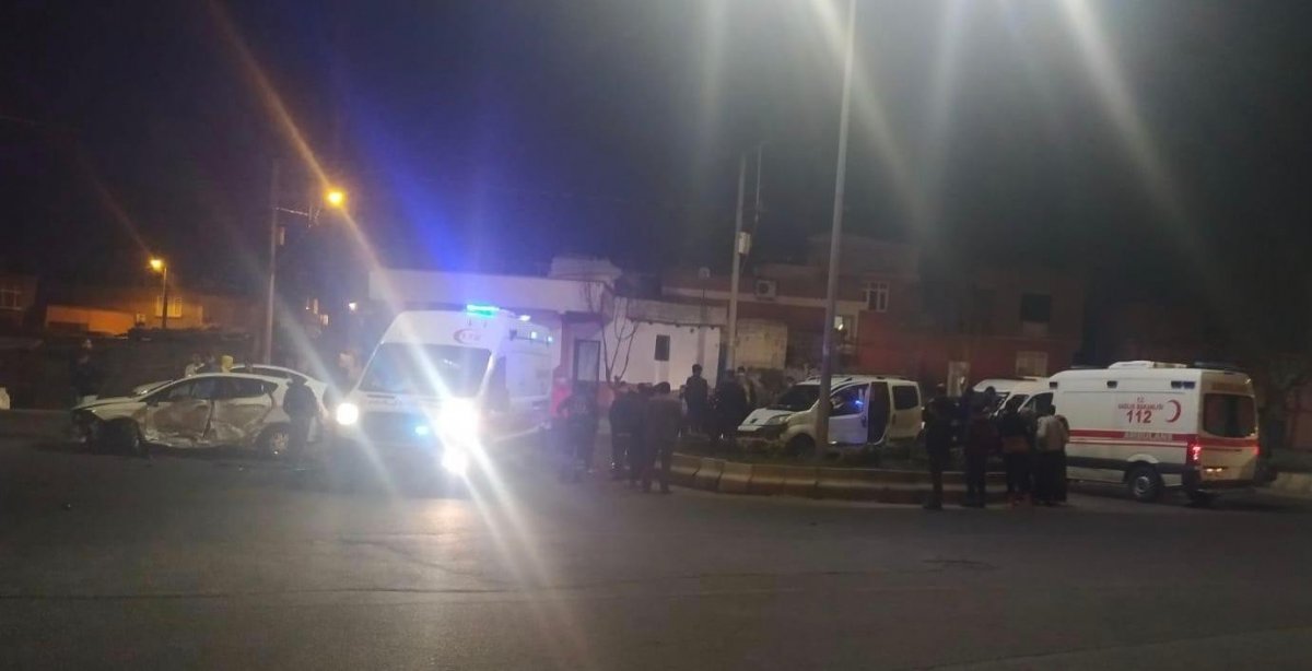 i Diyarbakır’da trafik kazası: 1’i ağır 8 yaralı