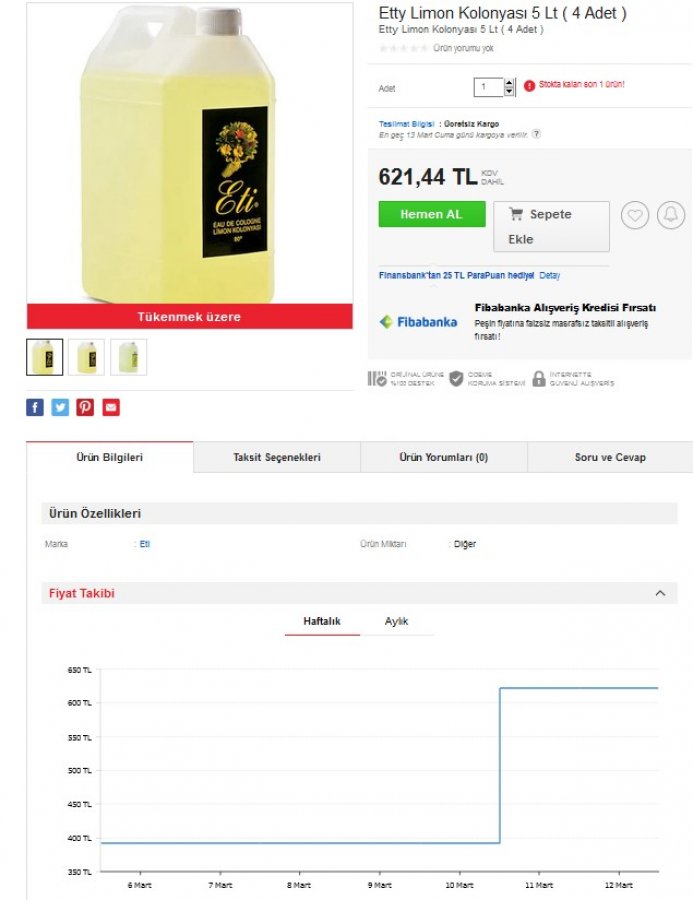 Fırsatçılar, ürünlere dudak uçuklatan zamlar yapıyor