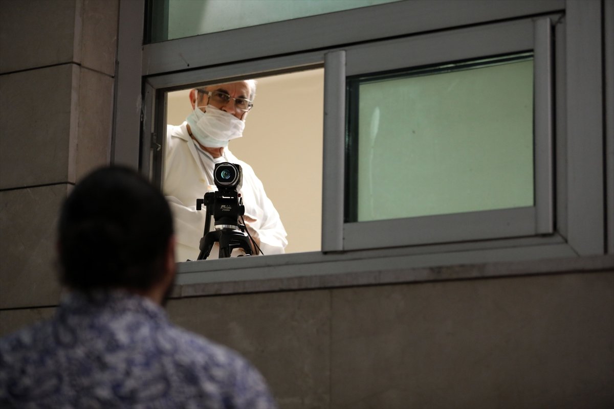 a Avrupa'ya açılan sınır kapılarında korona önlemi