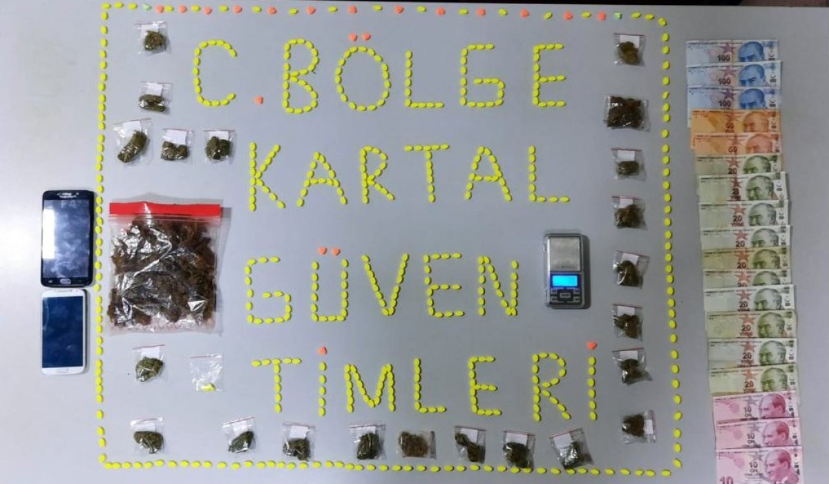 Kartal'da polis alıcı numarasıyla satıcıyı yakaladı