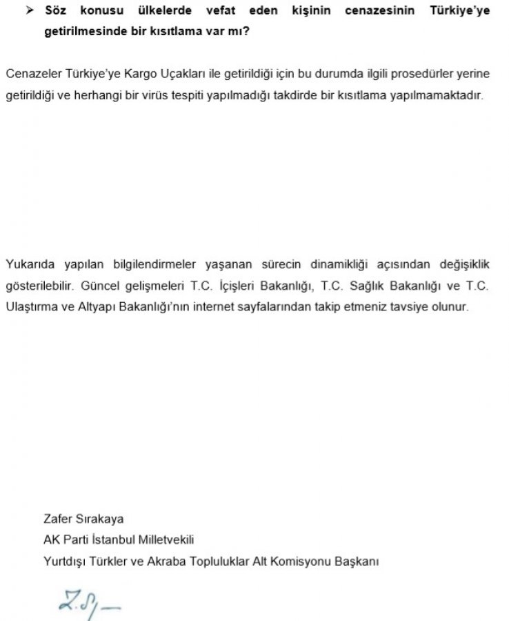 Yurt dışı seyahat kısıtlamasıyla ilgili merak edilenler