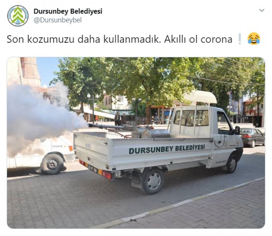 Dursunbey Belediyesi'nden koronaya meydan okuma