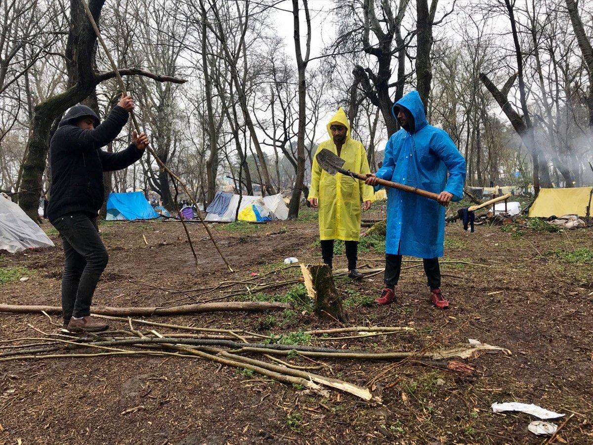 a Avrupa sınırında bekleyiş 18'inci gününe girdi