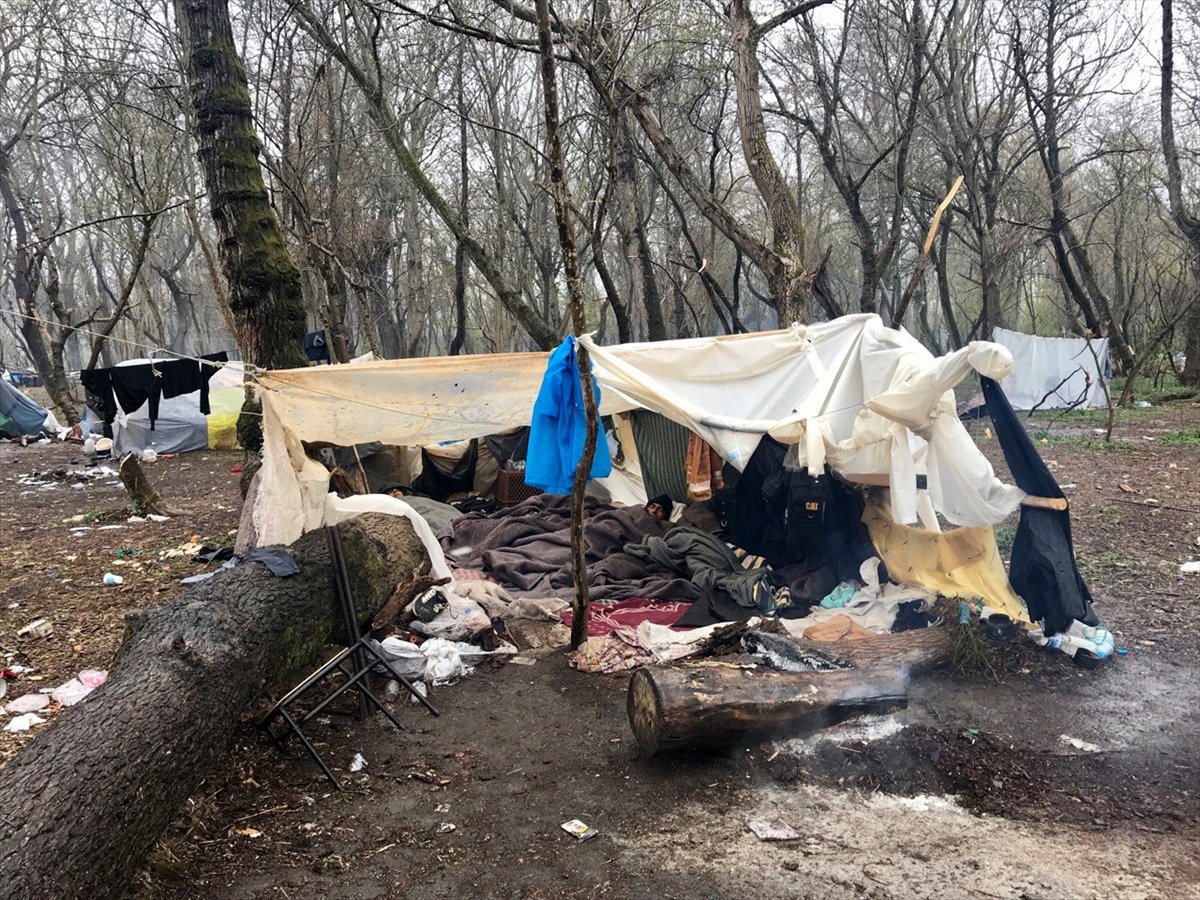 a Avrupa sınırında bekleyiş 18'inci gününe girdi