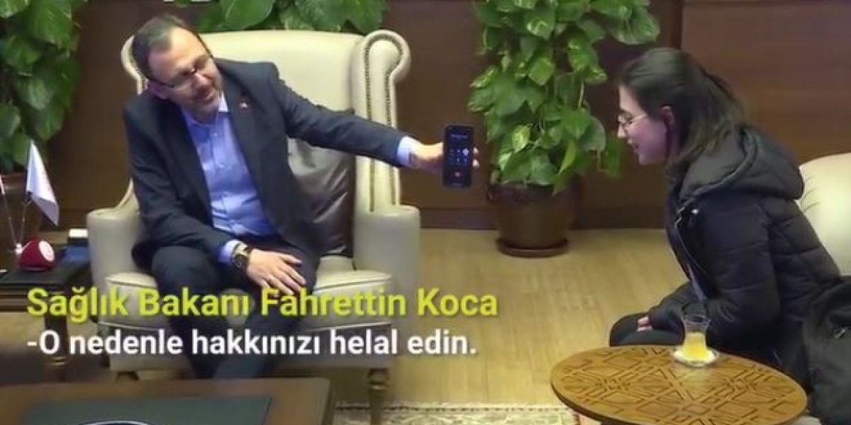 Bakanlar ile öğrenciler arasında samimi görüşme