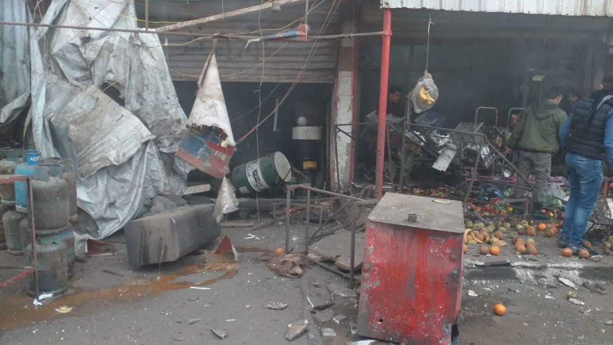 Afrin'de füzeli saldırı: 3 ölü 9 yaralı