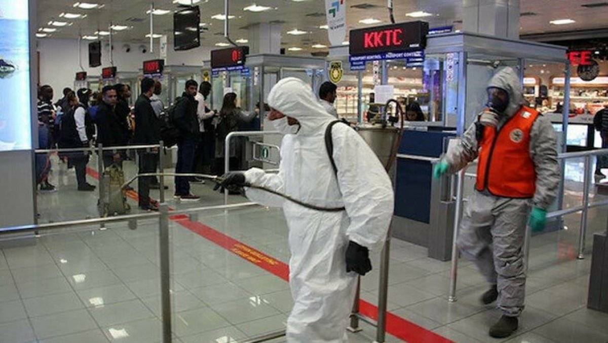 KKTC'de 72 ülkenin vatandaşlarına karantina