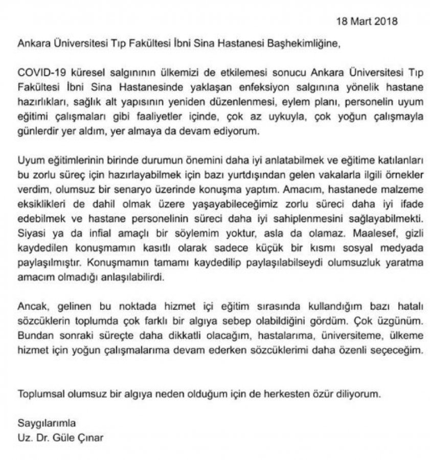 Korona vakalarının binlere ulaştığı iddasına düzeltme