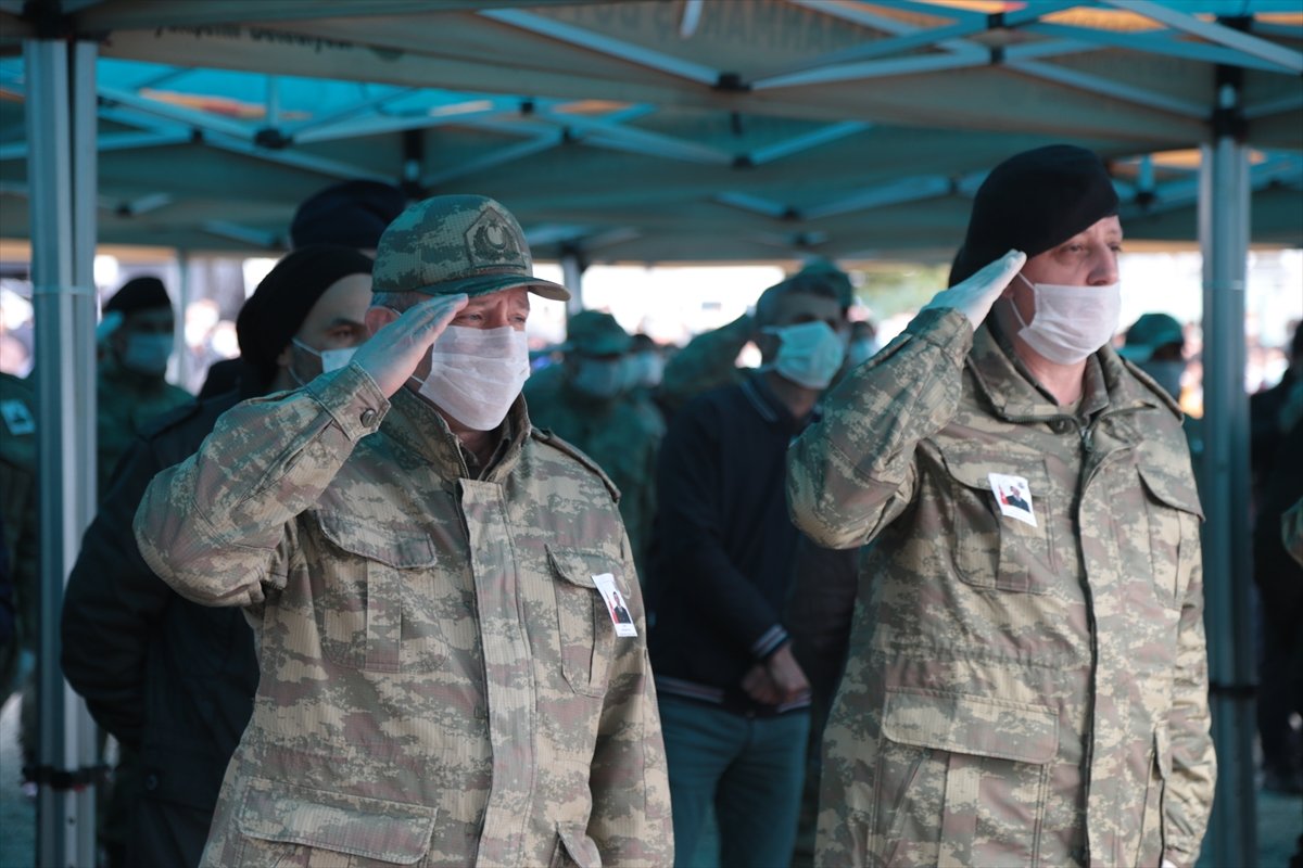 İdlib şehidi Kahramanmaraş'ta son yolculuğuna uğurlandı