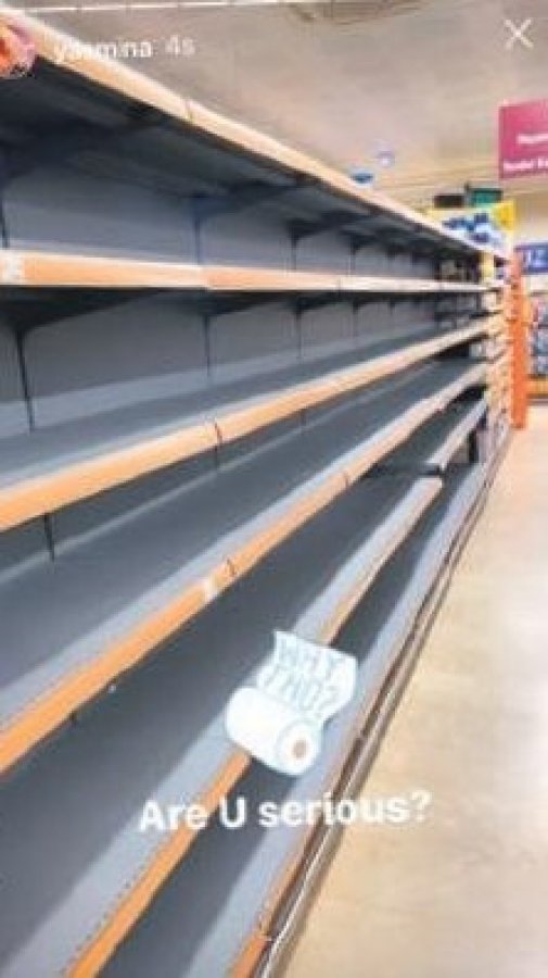 Emina Jahovic'in tuvalet kağıdı isyanı