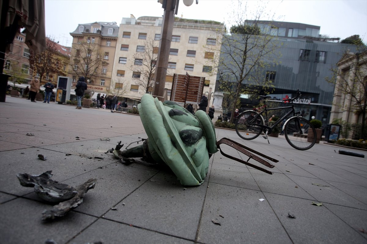 a Hırvatistan'da 5.3 büyüklüğünde deprem