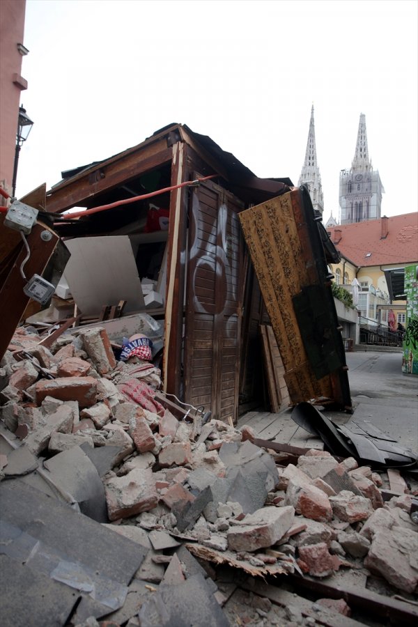 a Hırvatistan'da 5.3 büyüklüğünde deprem